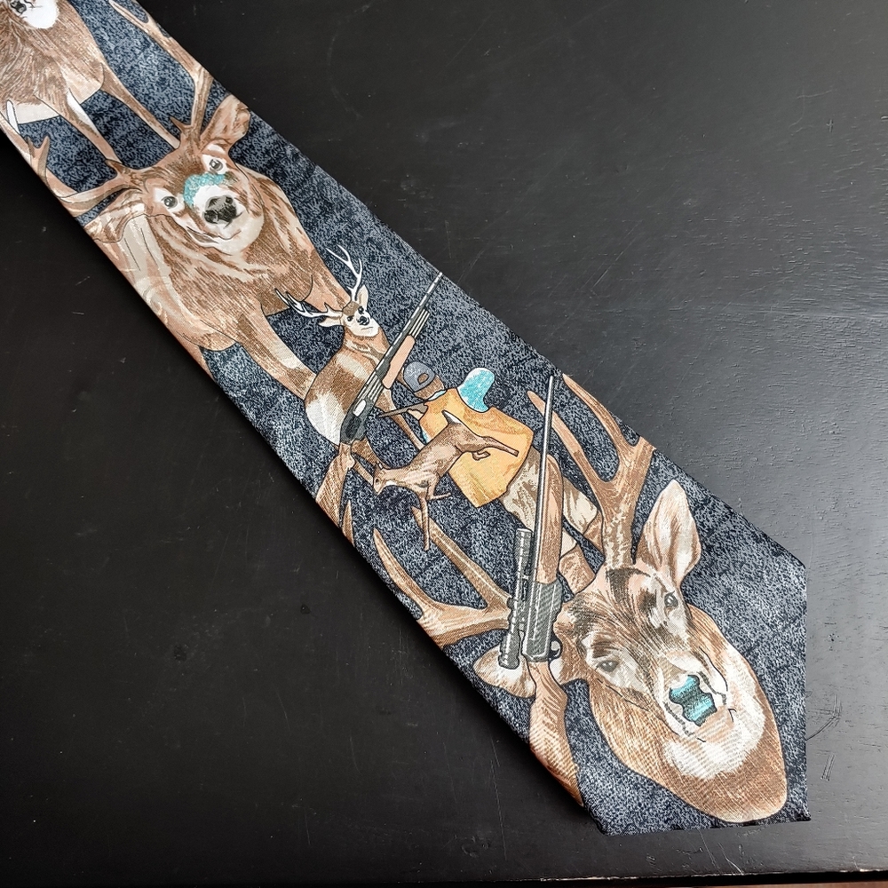 A. Rogers A Deer Hunters Tie Buck Deer Hunters